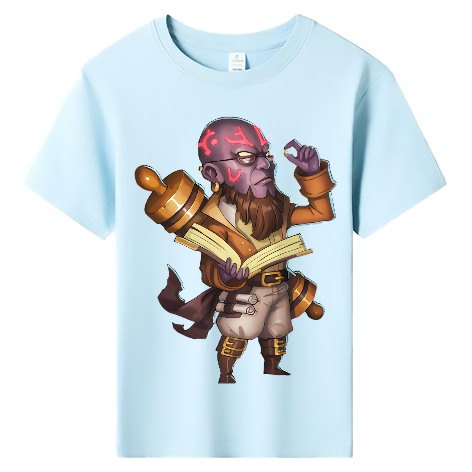 （画像用） リーグ・オブ・レジェンド League of Legends LOL 綿100％キッズTシャツ（フロントプリント）